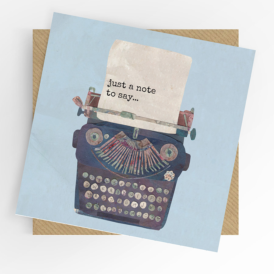 Just a note to say…