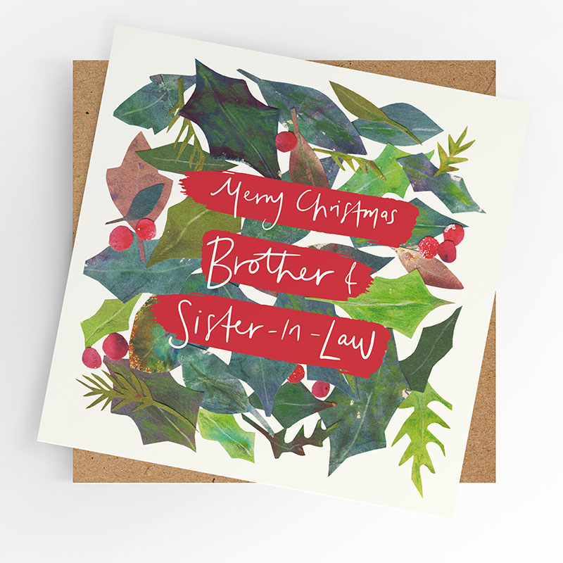 Happy Christmas Brother & Sister-in-law